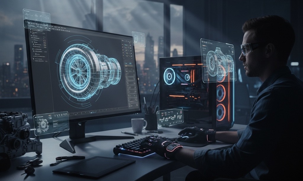 3DCAD AIのイメージ図