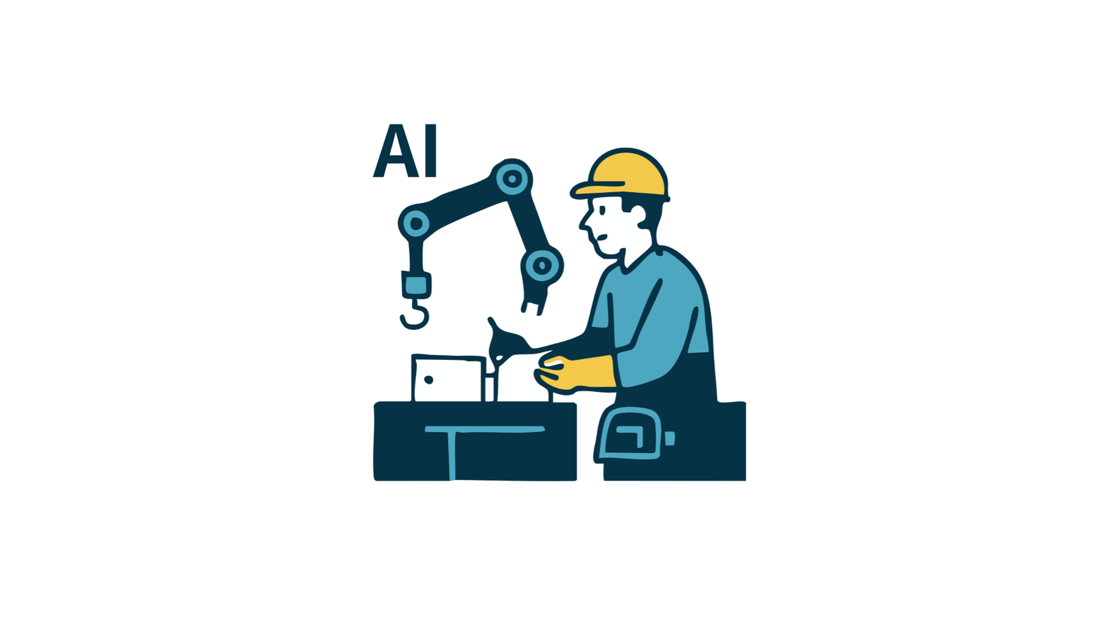 製造業で生成AIの導入が加速する背景と最新動向の解説図（画像は生成AIを用いて作成しています）